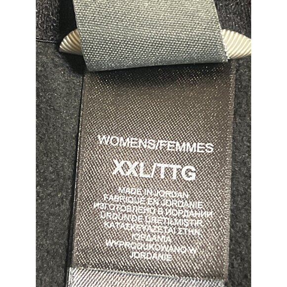 The North Face Womens Black Quarter Zip Fleece Pullover Fleece Warm Size XXL - Picture 4 of 4